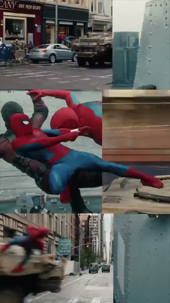 Spider-Verse TikTok EP template — cinematic demo