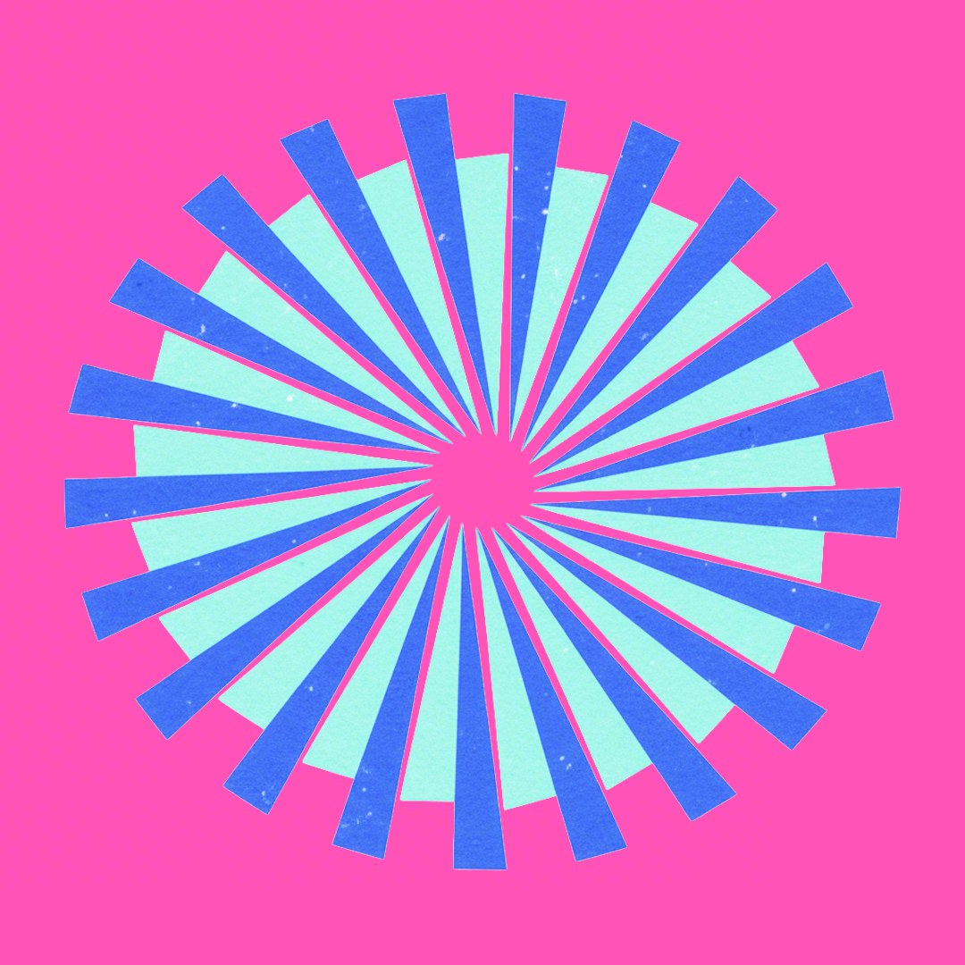 Rotating paper-cut pattern study 5