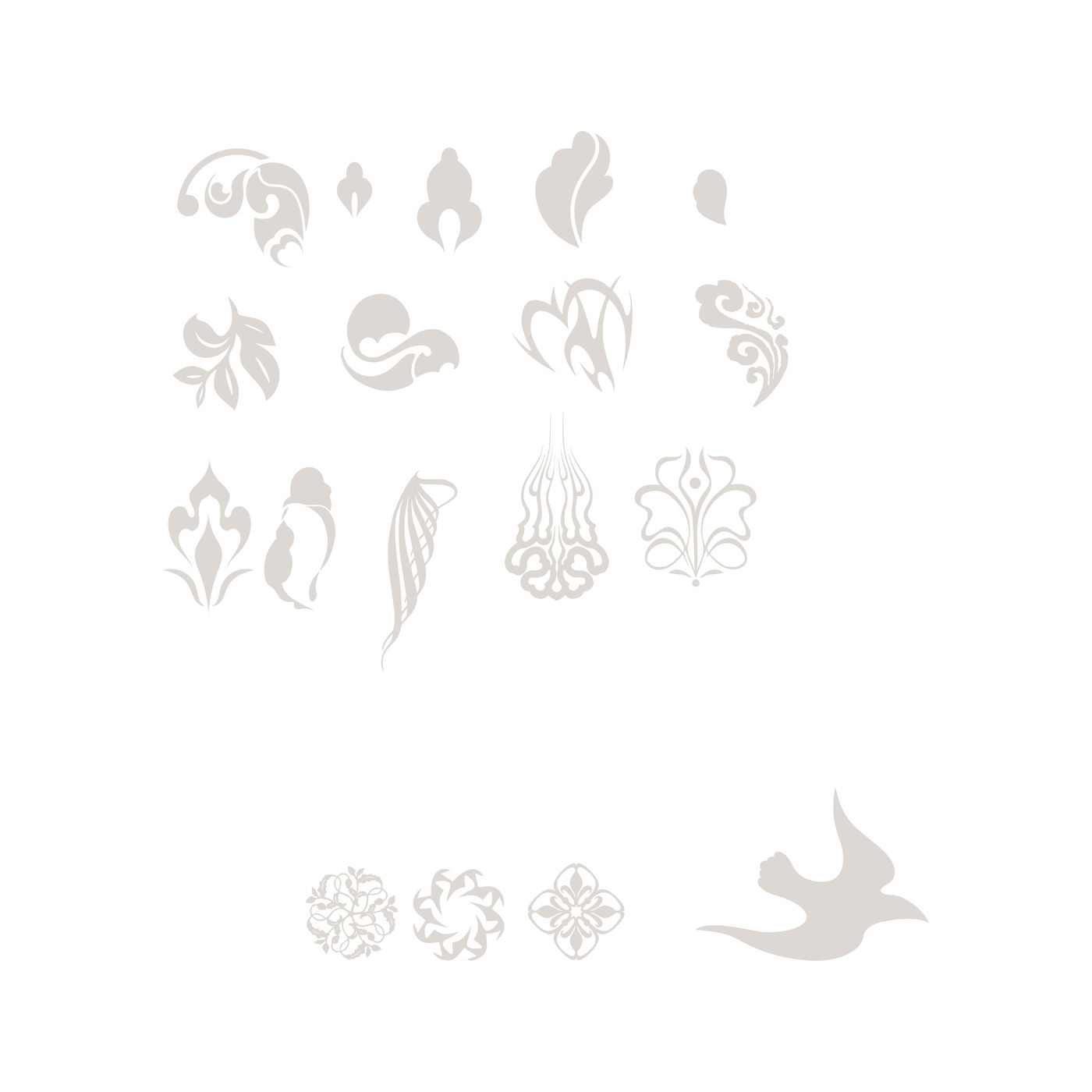 Line studies of the motifs