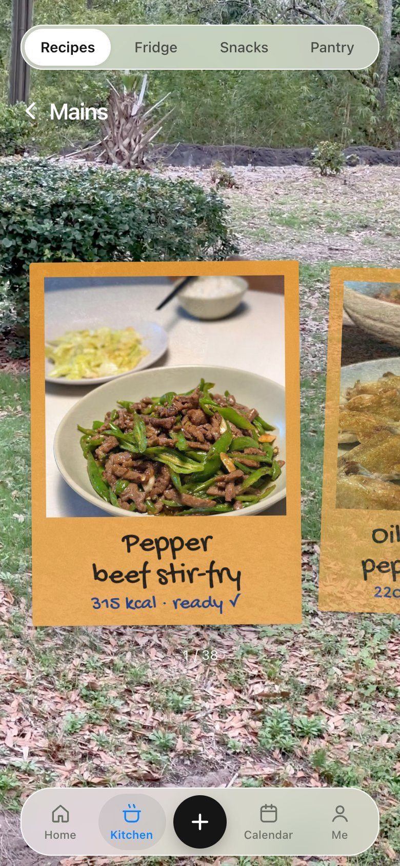 Kitchen · Recipes, now