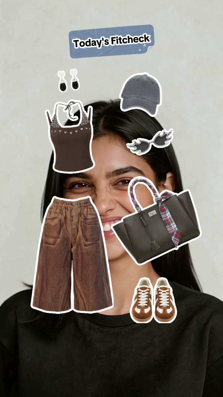 Final Outfit Builder result showing the creator's completed fit check